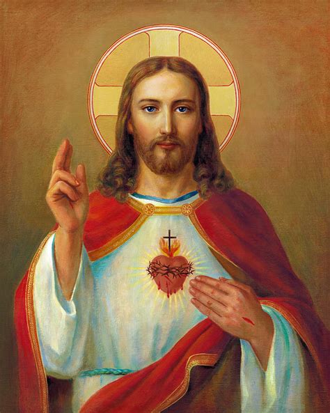 Sacred Heart Of Jesus .